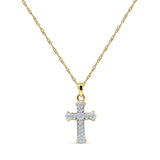 diamond cross pendant necklace