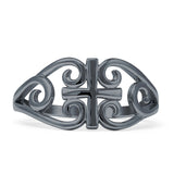 Cross Filigree Celtic Ring