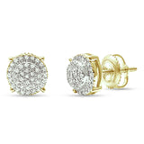 Cluster Stud Earrings