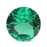 Round Nano Emerald Gemstones