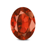 (Pack of 5) Oval Simulated Garnet CZ
