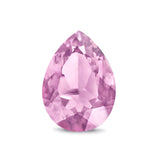 (Pack of 5) Pear Simulated Pink CZ