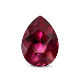 (Pack of 5) Pear Simulated Ruby CZ
