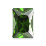 (Pack of 5) Radiant Simulated Green Emerald CZ