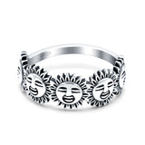 Sun Face Ring 925 Sterling Silver Wholesale