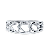 925 Sterling Silver Heart Ring Wholesale