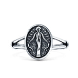 miraculous medal ring