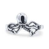 Octopus Handcrafted Trendy Fashion Ring For Women Oxidized Thumb Ring Band