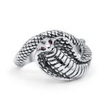 Antique Cobra Snake Animal Oxidized Serpent Artisan Stylish Band Thumb Ring