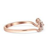  Love Script Ring- Rose Gold 