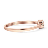 Flower Diamond Ring -Rose Gold 