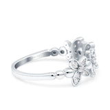 flower engagement ring 