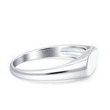 925 Sterling Silver Engravable Band Ring Wholesale