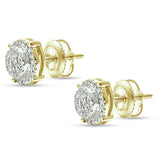 Cluster Stud Earrings