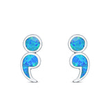 semicolon Earrings