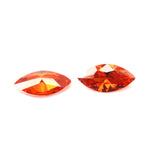 (Pack of 5) Marquise Simulated Orange CZ
