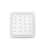 Simulated Black Cubic Zirconia Nose Stud 925 Sterling Silver-1.5mm(20 Nose Studs in a Box)
