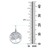 Tree of Life Charm Pendant Fashion Jewelry 925 Sterling Silver