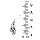 925 Sterling Silver Music Note Pendant Charm Fashion Jewelry