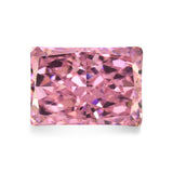 (Pack of 5) Radiant Simulated Pink CZ