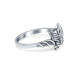 Twisted Shank Butterfly Ring