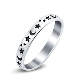  Stars And Moon Ring