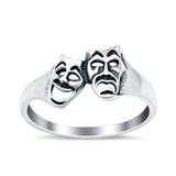 Smile Now Cry Later Masks Ring
