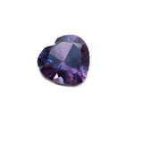 (Pack of 5) Heart Synthetic Alexandrite