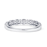 Cascading Cluster Stackable Claw Set Diamond Ring 10K White Gold 0.16ct Wholesale