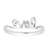 Love Script Ring