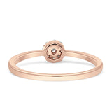 Flower Diamond Ring -Rose Gold 