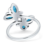 Opal Butterfly Ring