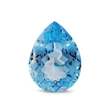 Pear Natural Blue Topaz Gemstones