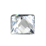 (Pack of 5) Princess White Simulated Cubic Zirconia