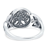 925 Sterling Silver Tree of Life Ring Wholesale