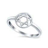 925 Sterling Silver Jewish Star of David Ring Wholesale