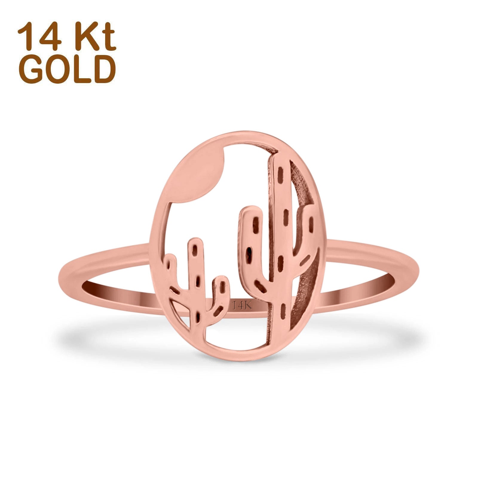 9ct Rose Gold Wedding Band |Moissanite By Design