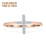 Diamond Cross Ring 