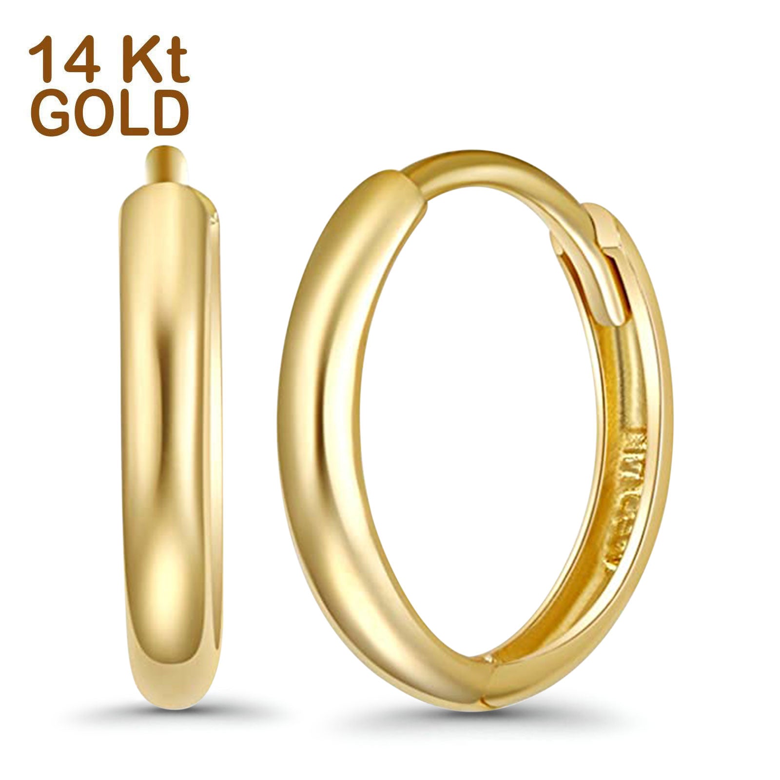Buy BENZ Golden Round Hoop Earring for Girls & Boys at Amazon.in