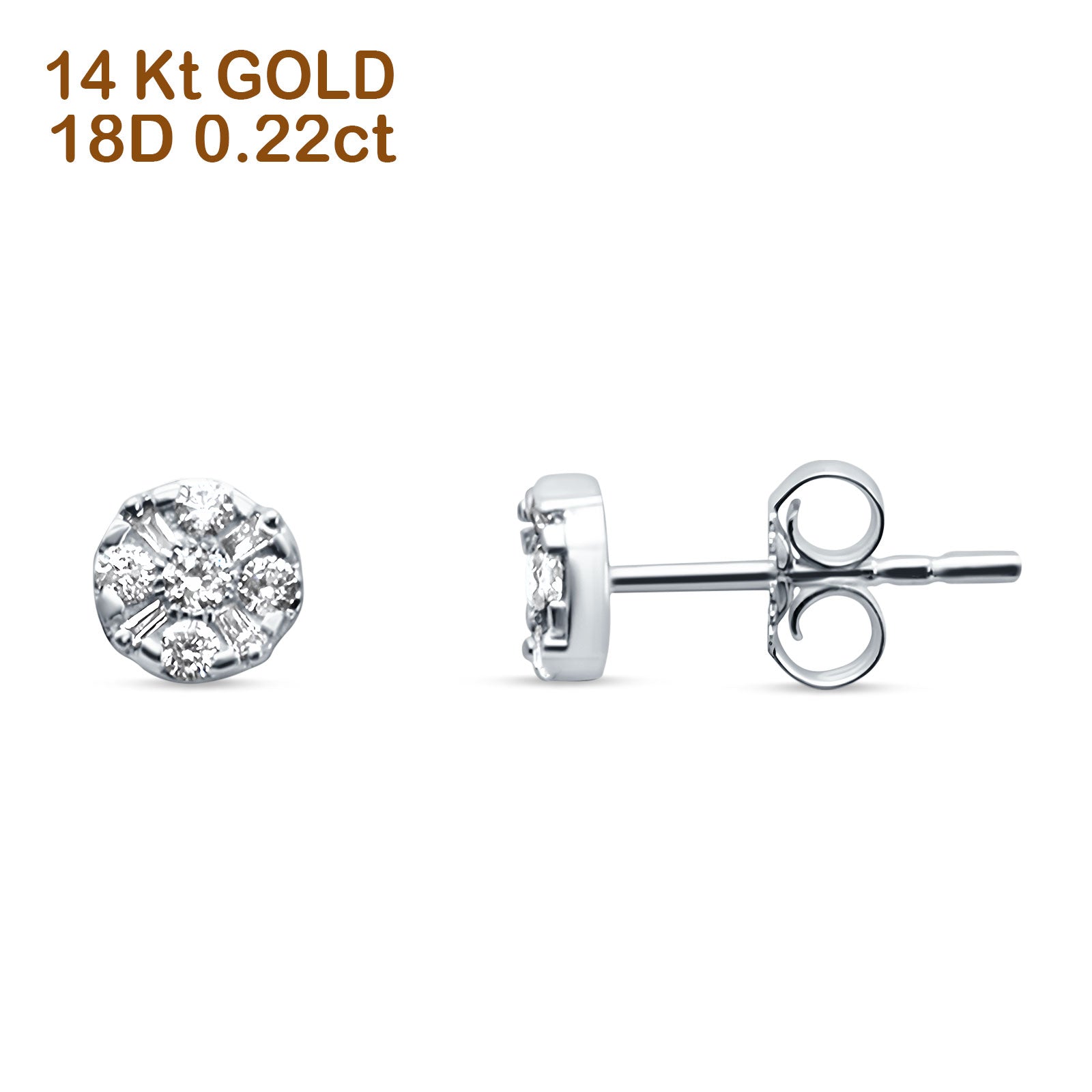 Bezel Drop Diamond Dangle Diamond Huggie Earrings / Diamond Hoop Earrings  With Diamond Charm / 9mm Diamond Hoop Earrings / Single or a Pair - Etsy