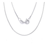 1.6MM Box Chain .925 Solid Sterling Silver Sizes 16