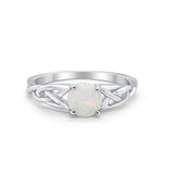 Opal Promise Rings