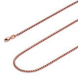 Rose Gold Sterling Silver Chain