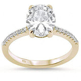 Halo Split Shank Wedding Ring Yellow Tone, Simulated Cubic Zirconia 925 Sterling Silver