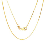 5MM 300 Yellow Gold Square Box Chain .925 Sterling Silver Sizes 8