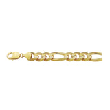 1.8MM Yellow Gold Figaro Chain .925 Solid Sterling Silver 7"- 26" Inches