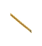 2.5MM Yellow Gold Popcorn Chain .925 Sterling Silver 16"-20"